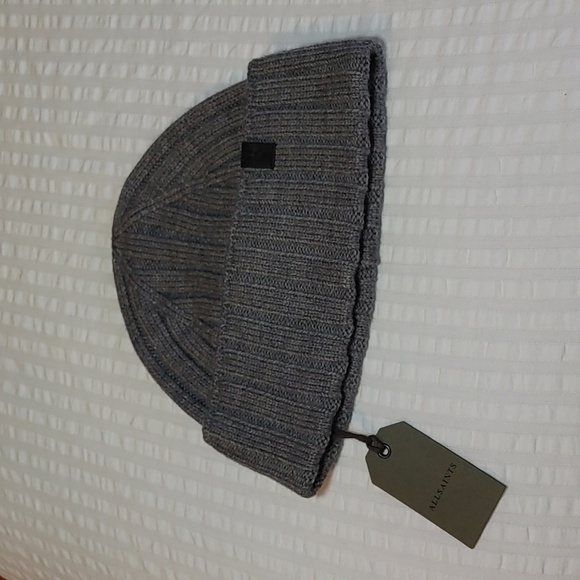 NWT AllSaints Skull Cap Wool Blend Unisex - Picture 7 of 12